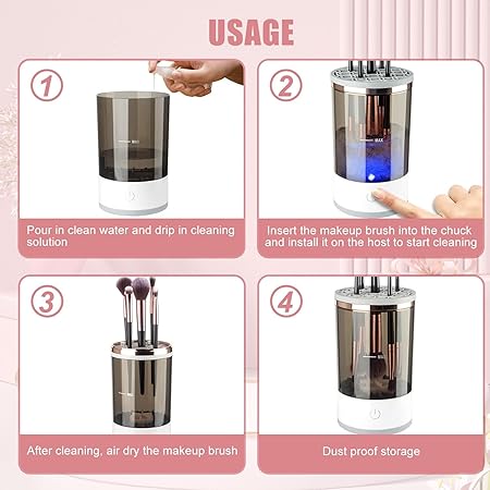 Automatic Makeup Brush Cleaner - YN