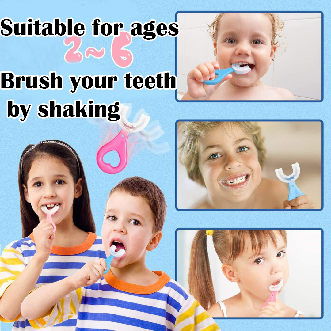 Silicone toothbrush for children - YN