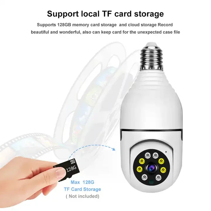 SmartBulb Security Camera - 360 Degree Hd 1080P - YN