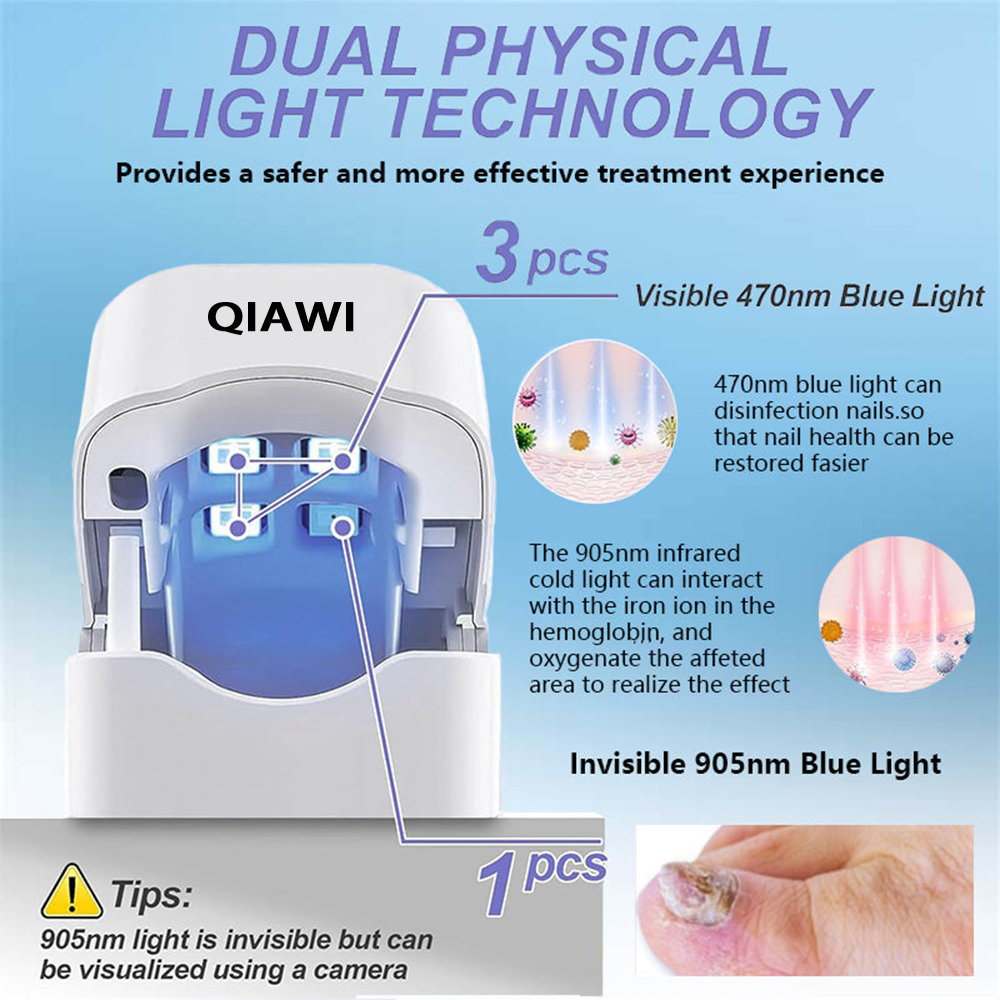 🔥(Official Mall)💖QIAWI™ Revolutionary High-Efficiency Light Therapy Device For Toenail Diseases-🗽Made and Shipped from USA 🔥 - YN