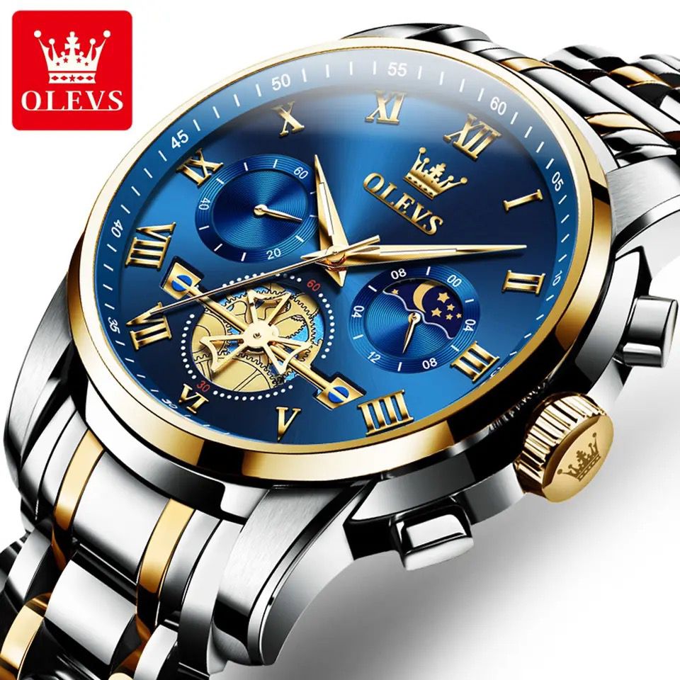 Luxury OLEVS Chronograph Watch – Elevate Your Style Today! - YN